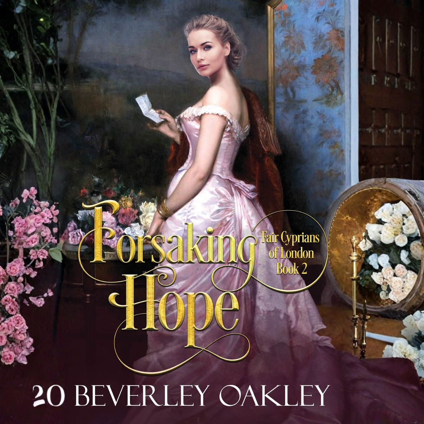 Gothic Victorian romance audiobook cover