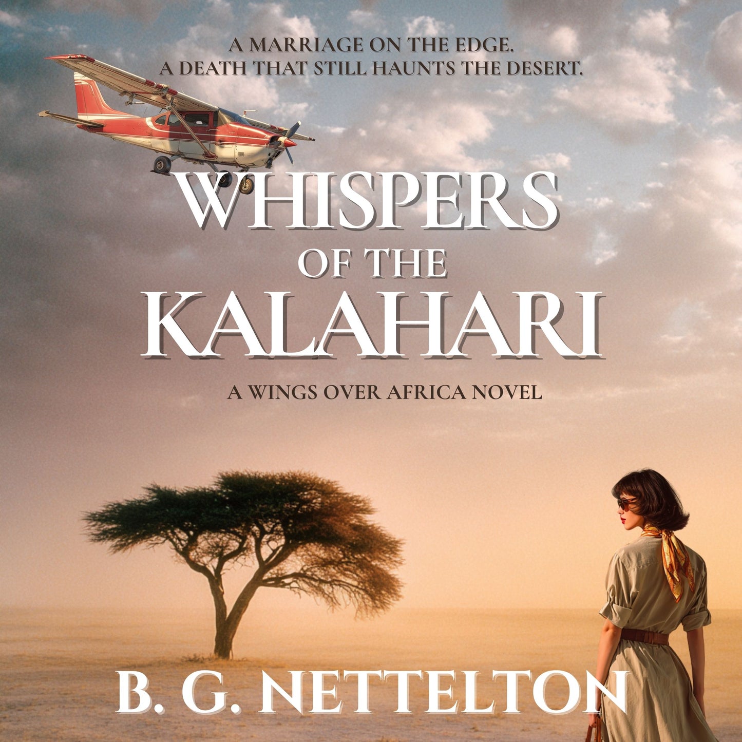 Cover of Whispers in the Kalahari audiobok