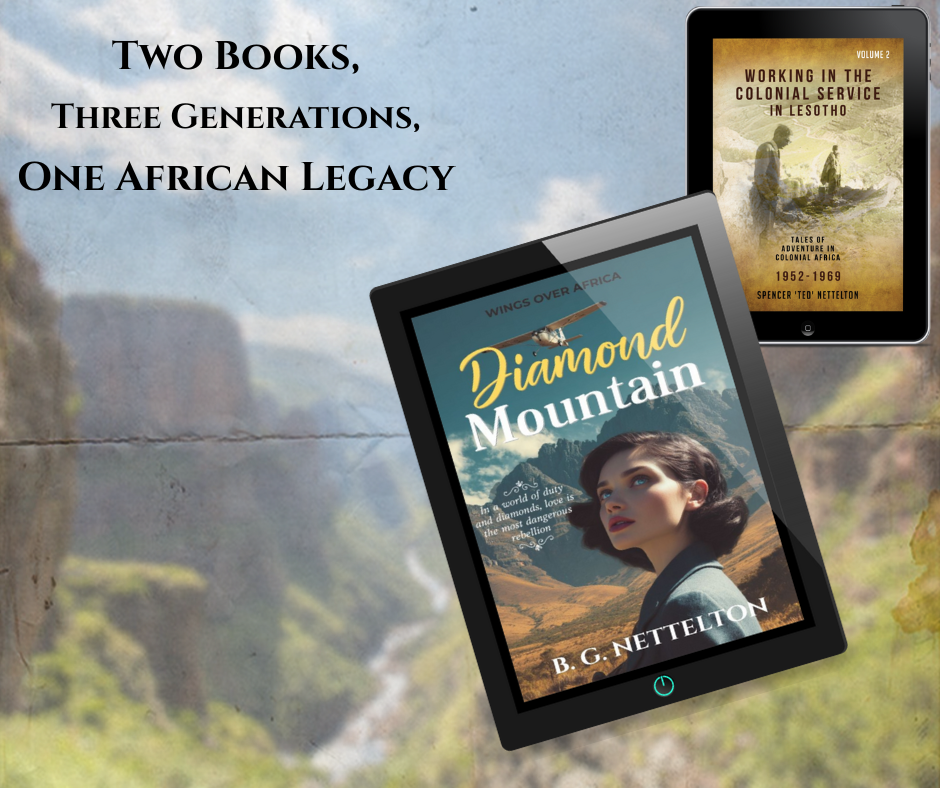Memoirs and Lesotho Fiction Bundle covers