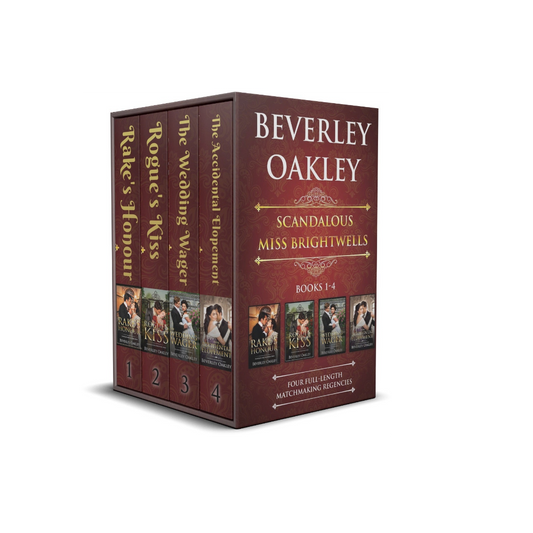 Scandalous Miss Brightwells Books 1-4 (EBOOK)