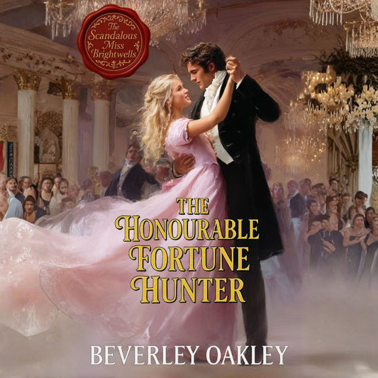 Regency romance The Honourable Fortune Hunter audiobook cover