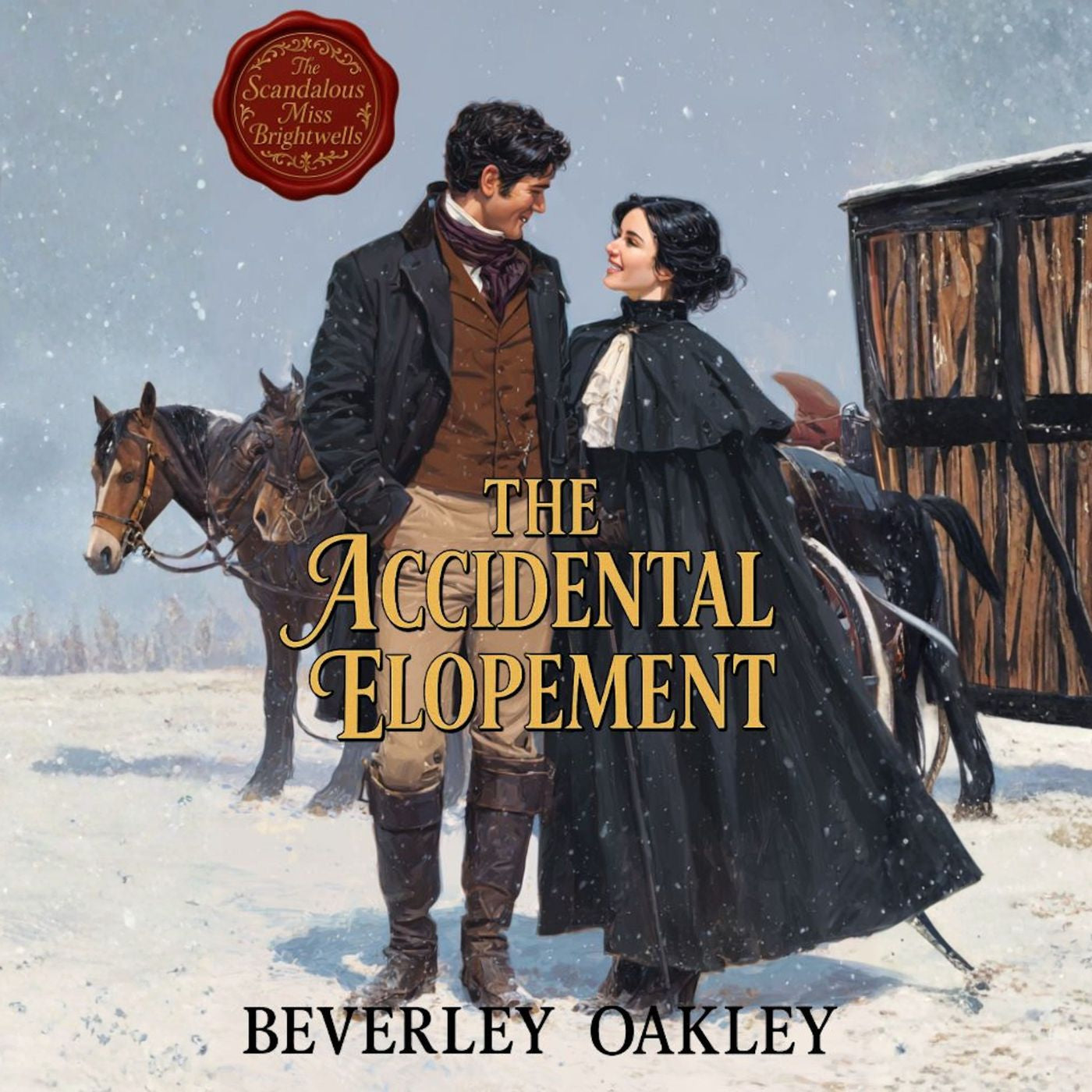 Regency romance audiobook cover