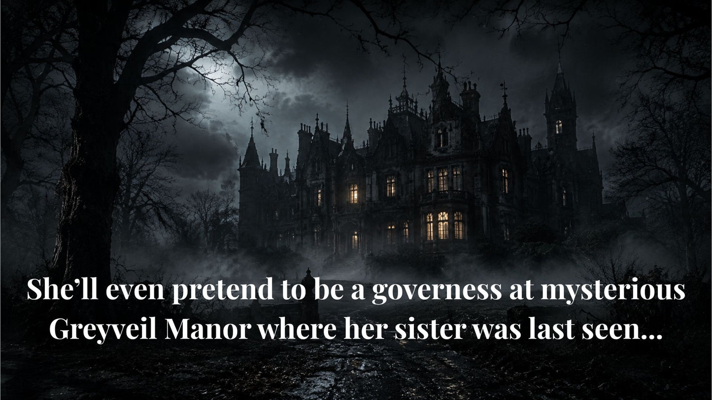 The Governess of Greyveil Manor (EBOOK) (London Ladies in Peril #3)