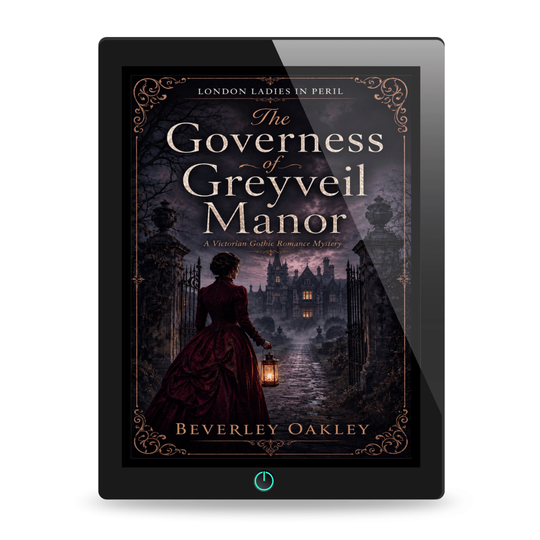 A governess walking to a mysterious manor house