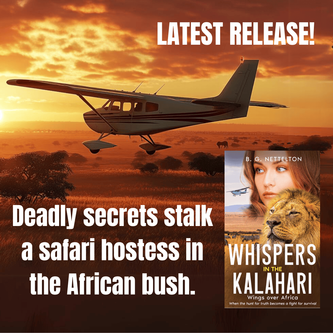 Load video: Video book trailer for Whispers in the Kalahari